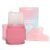 Ice Roller and Gua Sha Set for Face, Eyes and Neck – Skin Care Beauty Tools to Brighten Skin and Enhance Natural Glow (Pink)