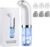 Pore Vacuum Blackhead Remover Kit, 6 Suction Heads & Extractor Tools, 3 Adjustable Suction Levels, Facial Pore Cleansing for Women Men