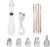 Pore Vacuum Blackhead Remover, Facial Pore Cleaner with Adjustable Suction Levels, 5 Interchangeable Heads, Deep Clean Face Vacuum Tool for Women and Men, Home Skincare Gift