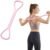 Figure 8 Resistance Band with Handles, 2026 New Silicone Figure 8 Exercise Bands for Women Men, 20 lb Resistance Rubber Band for Arms, Back, Shoulder Stretch