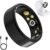 SEEVEN Smart Ring for Women Men, Fit Ring with Heart Rate, Blood Oxygen, HRV, Sleep Monitor, Step Counter, No Subscription Fee, IP68 Waterproof Fitness Rings for iPhone & Android (Gray, 8#)