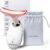 LuxeSkin 7 Color LED Red Light Therapy Facial Massager for Face and Neck, Electric Facial Tool for Skin Care with Vibration, Warm Mode & Travel Bag
