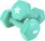 Yes4All Vinyl Hexagon Dumbbell – Dumbbells Set of 2 Hand Weights for Home Gym & Strength Training (2-15 lbs Weight Options)