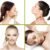 2pcs Set Facial RollerMassage Tool for Face and Body Skin Care Massager for Face, Eyes, Neck and Body, Beauty Tool Self-Care Gift for Men and Women (Green)