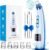 Blackhead Remover Pore Vacuum, Blackhead Vacuum, Facial Pore Cleaner with 5 Adjustable Suction Levels, 5 Probes, USB Rechargeable Pore Cleaner,