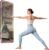 Smart Gym Mirror for Home Workout | 32″ HD Touch-Screen Andriod OS | 63″ Reflective Surface | No VIP Fees Support Various APPs, Music Sync LED Light Strip, for Home Gym/Yoga/Dance