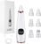Blackhead Remover Pore Vacuum for Face & Nose, Blackhead Extractor with 3 Adjustable Suction Levels, 6 Removal Tools, USB Rechargeable Facial Pore Cleaner for Women & Men (White)