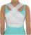DMI Posture Corrector for Men and Women, Adjustable Criss-Cross Support for Reducing Back Pain and Strain, Comfortable and Breathable, Machine Washable, White, Medium-Large, 38″ to 40″ Chest Size