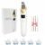 2026 Blackhead Remover with 5 Suction Heads & 4 Gold Extractor Needles, Electric Blackhead Vacuum Pore Vacuum for Deep Facial Cleaning, USB Rechargeable for Women & Men-Khaki