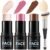 3Pcs Cream Contour Stick Makeup Kit, Shades with Highlighter, Blush and Bronzer Contour Stick for Sculpt the Cheeks, Long Lasting, Waterproof, Matte & Dewy Finish (LIGHT MEDIUM(2+5+6))