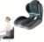 Ergonomic L-Shaped Memory Foam Seat Cushion with Lumbar Support, Designed to Help Relieve Tailbone, Coccyx & Lower Back Pain for Office,Truck, Car & Travel (Grey)