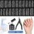 Beetles Gel Nail Kit Easy Extension Set, 240 PCS Long Square Gel Nail Tips Full Cover With 5 In 1 Nail Glue Base Gel and Innovative Uv Led Lamp Easy DIY Gift for Women