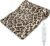 ZXU Heating Pad for Back Pain and Cramps Relief, Ultra Soft Microplush Heating Pad with 12 Heat Setting,Moist Heat ，1-24Hour Auto Shut Off, Stay on Function Hot Heated Pad (Leopard Print) 12” x 24”