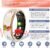 Smart Ring Health Tracker for Women Men, Sleep Tracker with Heart Rate,SPO₂,Blood Pressure, Fitness Ring for Activity Monitoring, Step Tracker Ring for iOS&Android (Enamel Color, #7)