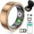 Smart Ring for Women Men,Fitness Tracker Ring with Heart Rate, Sleep Monitoring, Blood Oxygen, Step Counting for iOS and Android, No Subscription Fee, Waterproof(Rose Gold, 6)