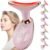 Facial Massager Red-Light-Therapy-for-Face and Neck, Face 𝖲 culpting Wand with 7 Color – Birthday, Christmas, Mothers Day, Valentines Day Gifts for Her Women Mom Best Friend Wife Teacher (Rose Gold)