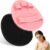 Upgrade Silicone Body Scrubber with Straps, 360° Anti-Slip & Enlarged Exfoliating Shower Scrubber for Rich Foaming Deep Cleaning, No-Grip & Hand-fit Bath Glove for All Skin Types(Black+Pink)