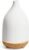 InnoGear Oil Diffuser, 150ML Ceramic Diffuser for Essential Oils Handcrafted Aromatherapy Diffuser Mother’s Gift Ultrasonic Cool Mist Humidifier with 2 Mist Modes Waterless Auto Off for Home, White
