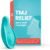 TMJ Relief – Calming Vibration for Pain Relief – Soothe Tension in Neck, Jaw, and Face – Best Ergonomic Massage Tools for Facial & Tooth Pain – Waterproof, Soft Silicone Design for Men & Women