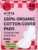 Pixie Organic Cotton Ultra Thin Regular Long Pads with Wings – Comfortable, Leak-Proof Protection for Everyday Flow – Hypoallergenic, Unscented, Soft & Breathable – Eco-Friendly, 48 Count