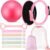Silipull 11 Pcs Pilates Ring Set for Women, Yoga Home Gym Equipment with 12″ Ring, 9.8″ Exercise Ball, 5 Resistance Bands, 8 Figure Strap, Core Sliders & Storage Bag, for Beginner Workouts & Gifts