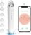 Blackhead Remover Pore Vacuum with 5MP HD Camera, 20X Magnification WiFi Visible Facial Pore Cleanser, FDA-Registered Electric Pimple Acne Comedone Extractor Kit for Men & Women with 6 Probes
