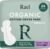 Rael Pads for Women, Organic Cotton Cover – Period Pads with Wings, Feminine Care, Sanitary Napkins, Ultimate Absorbency, Postpartum, Unscented, Ultra Thin (Extra Long Overnight, 24 Count)