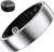 Smart Ring for Women – Health and Fitness Tracker with Heart Rate, SpO2, Sleep Monitoring, Calories, IP68 Waterproof Pedometer for Exercise (Silver 10)