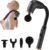 UFFAE Massage Gun with Upgraded Extension Handle, Back Massager for Pain Relief Deep Tissue, Muscles/Neck/Shoulders/Waist/Legs Massager with 4 Massage Heads & 6 Speed Levels & 3 Massage Modes