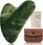 Rena Chris Gua Sha Facial Tools, Natural Jade Stone Guasha Tool for Face Massage – Face Sculpting Tool for Jawline Sculpting, Puffiness Reduction and Skincare Routine with Travel Pouch