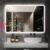 STARLEAD 24″x32″ LED Bathroom Mirror with Bluetooth Speaker, 3 Color Temperature, Stepless Dimming, Anti-Fog, Touch Control, Wall-Mounted Vanity Mirror, Vertical or Horizontal