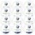 Dove Body Love Rich Nourishment Cream, Face, Hand and Skin Lotion for Extremely Dry Skin, Fast-Absorbing 72-Hour Moisturizing Formula with Ceramide Serum, Travel Size, 2.53 OZ (Pack of 12)