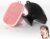 2 Pack Face Scrubber,Silicone Facial Cleansing Brush for Men & Women,Reusable Gentle Facial Waterproof Cleansing Skin Brush Exfoliating Scrubber for Sensitive Skin (Black/Pink)