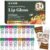 AZEN 24 Pack Lip Gloss Set, Clear Lip Gloss Bulk, Lip Oil for Dry Cracked Lips Moisturizing Hydrating Nourishing with Vitamin E, Mothers Day Gifts for Women