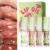 4 Pack Hydrating Glow Lip Oil Makeup Set for Women, Moisturizing Lip Gloss with Glow Finish, Long Lasting Nourishing Lip Care Fat Oil Lip Drip, Sweet Candy Scent (SET A, LIGHT)
