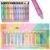 EXPRESSIONS 12pc Rainbow Lip Oil Set – Flavored Hydrating Lip Oils Value Pack | Squeeze Tube Applicator | Moisturizing Lip Oil Collection for Everyday Lip Care & Repair for Women