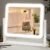 ROLOVE 14″x12″Vanity Mirror, Lighted Makeup Mirror for Vanity Desk, Smart Touch Control, 360° Rotation, 3-Color Modes, Gifts for Women, Bedroom, White