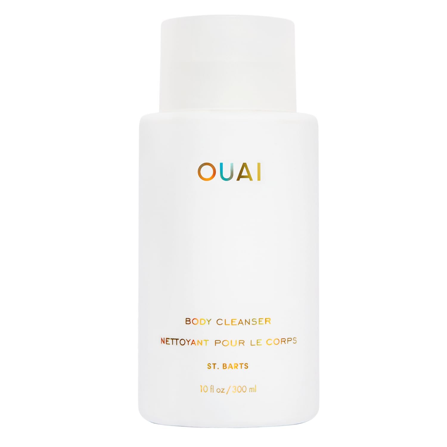 OUAI Body Cleanser, St. Barts – Foaming Body Wash with Jojoba Oil and Rosehip Oil to Hydrate, Nurture, Balance and Soften Skin – Paraben, Phthalate and Sulfate Free Skin Care Products (10 Fl Oz)