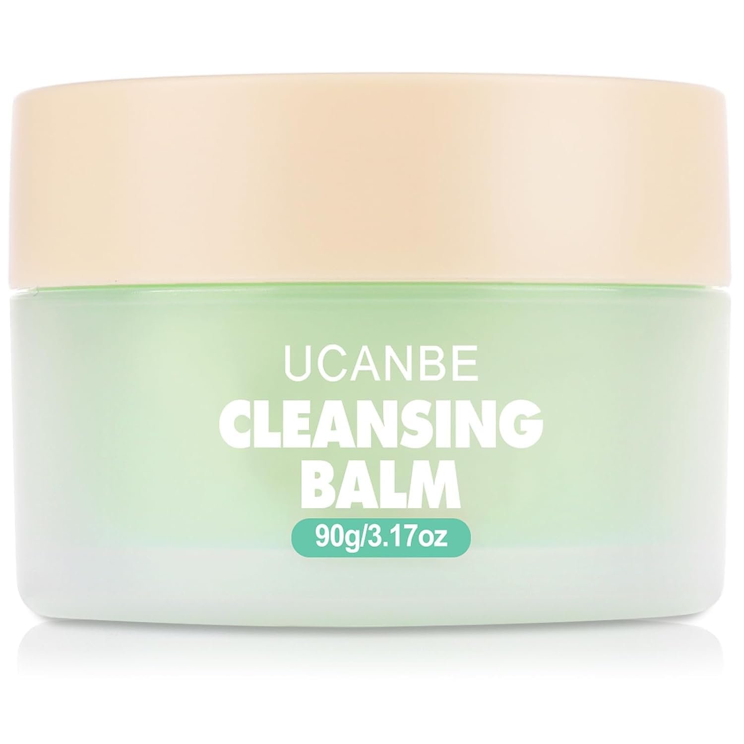 UCANBE Cleansing Balm Makeup Remover – 3.17oz, Natural Gentle, Deep Cleaning, Makeup Cleansing Balm for Waterproof Eye Face Lip Makeup, Made for All Skin Types