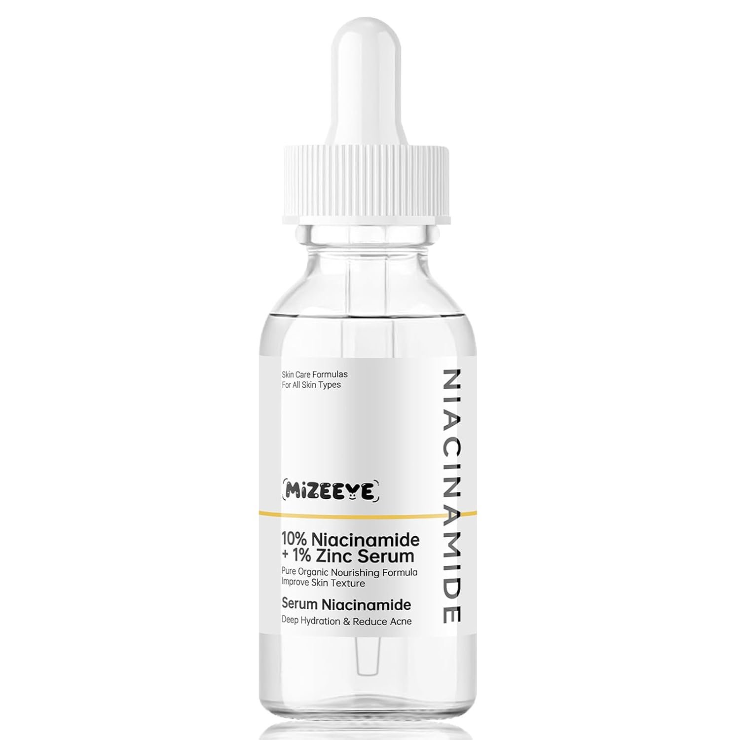 Niacinamide 10% + Zinc 1% Face Serum for Girls & Women, Moisturizing Niacinamide Serum for Acne, Redness.