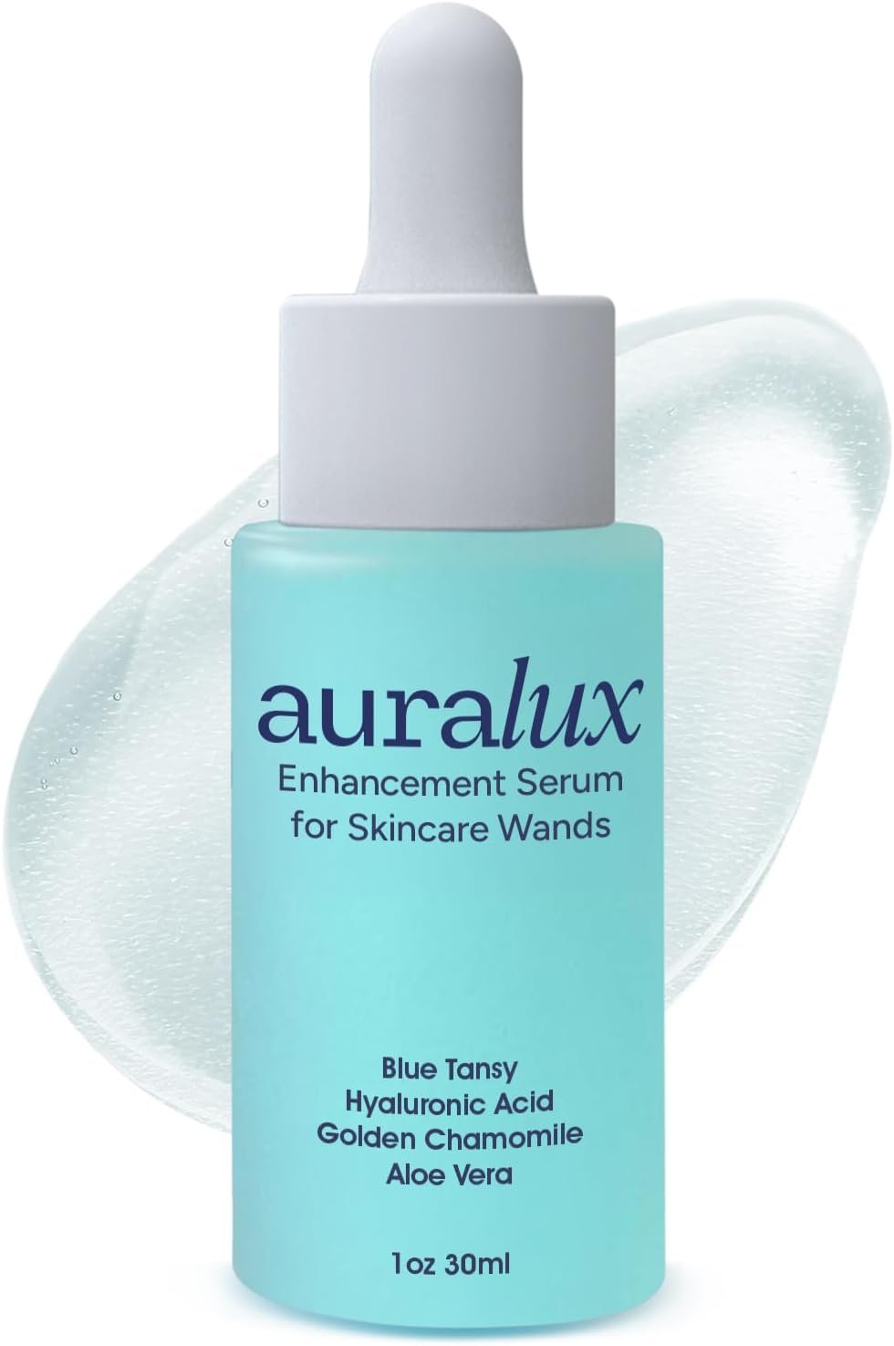 Red Light Therapy Activation Serum for Face and Neck – for Facial Wand, Red Light Therapy & Microcurrent Facial Device – Natural Formula – Blue Tansy, Hyaluronic Acid, Golden Chamomile, Aloe Vera