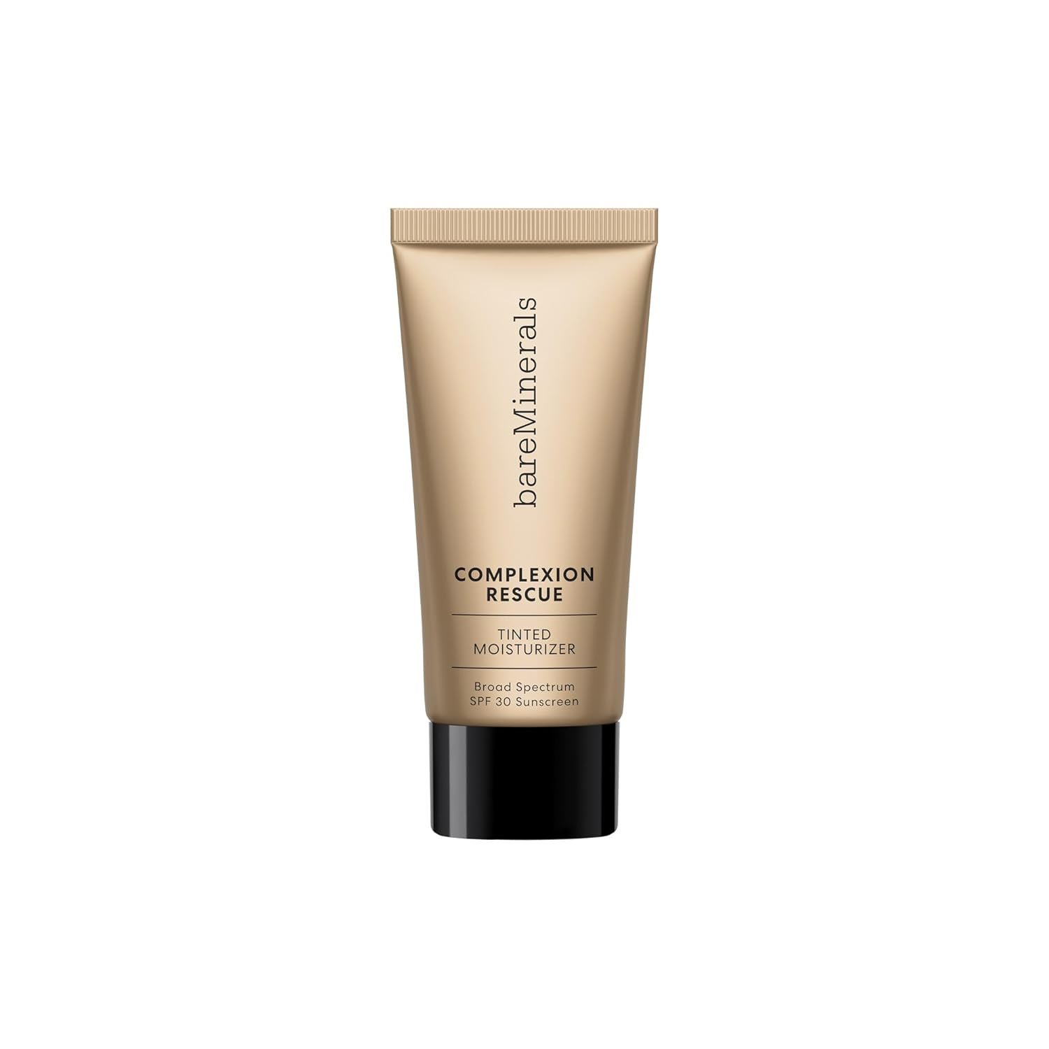 bareMinerals Complexion Rescue Tinted Moisturizer with SPF 30, Hydrating Tinted Mineral Sunscreen with Hyaluronic Acid, Sheer-to-Light Coverage, Multi-tasking, Skincare Infused Makeup