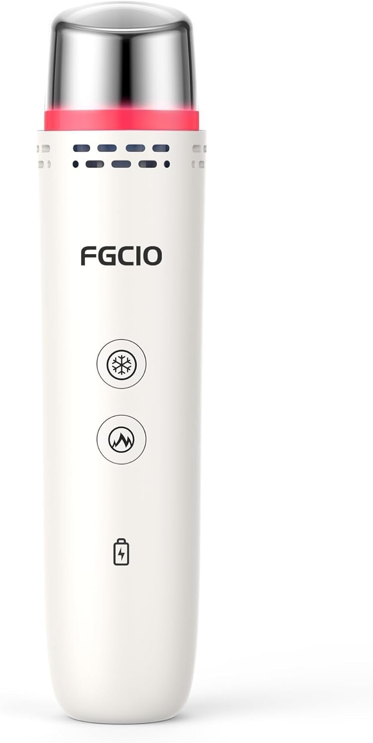 Beauty Wand for Eye and Face, Cold and Hot Skincare Depuffing Wand, Massager for Eye Puffiness, Dark Circles and Skin Radiance, Eye Care Tool for Women