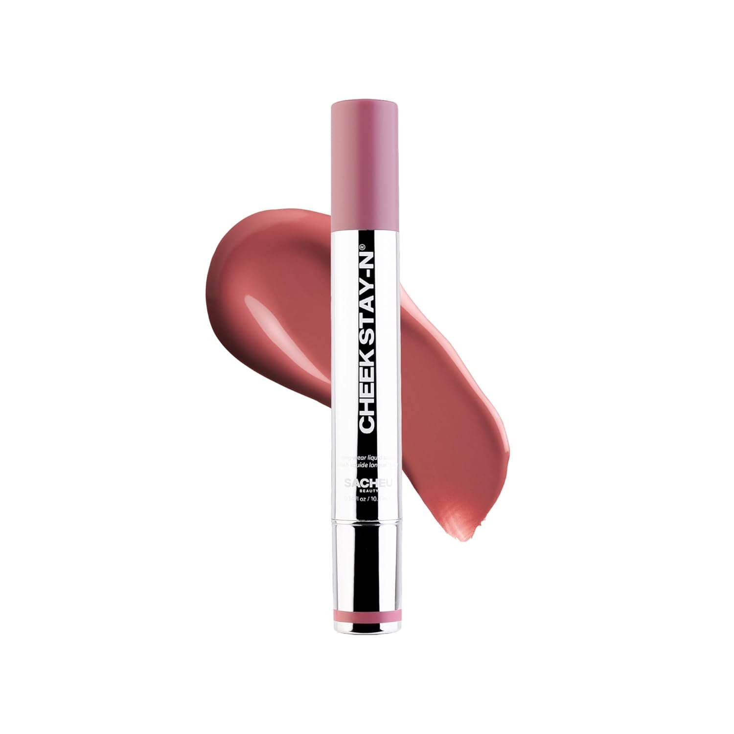 Sacheu Cheek STAY-N Liquid Blush for Cheeks — High Pigment, Buildable, Lightweight Cream Blush for Dewy & Radiant Flushed Cheeks — Long-lasting & Cruelty Free, I’m Guilty