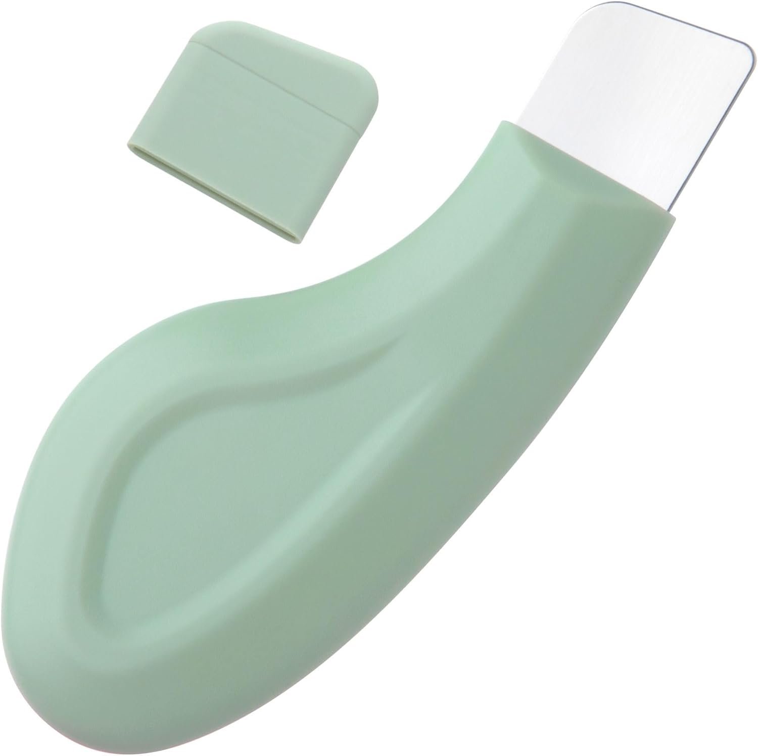 Blackhead Remover Tool,Silicone Face Scraper for Deep Cleansing,Mild and Safe Black Head Scrubber Pore Extractor for Nose, Whitehead Removal Tools Skin Care Tool for Men and Women (Green)