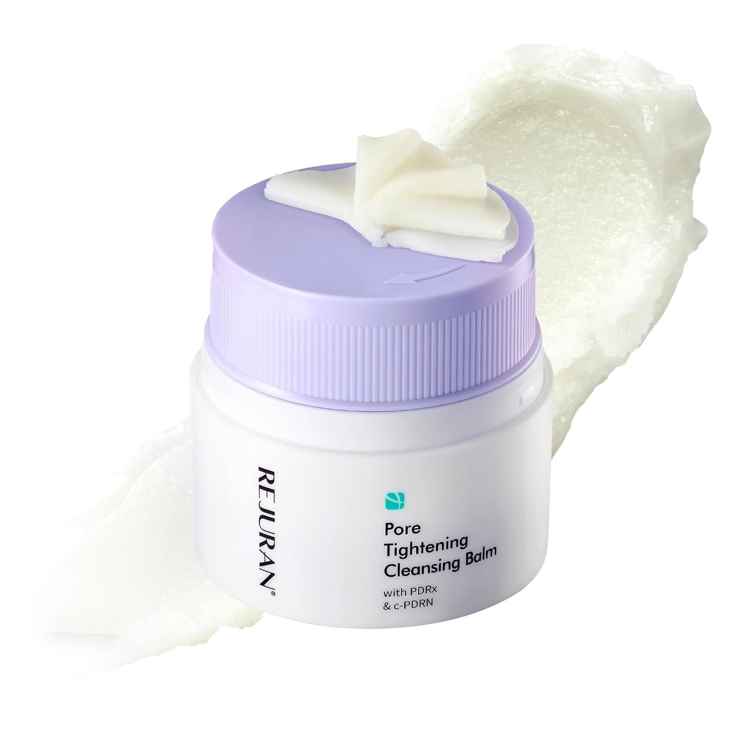 REJURAN® Pore Tightening Cleansing Balm with PDRx & c-PDRN 50ml – Deep Makeup & Blackhead Cleanser with Salmon DNA & Tannin Complex – 3-Step Transforming Balm, Fragrance-Free