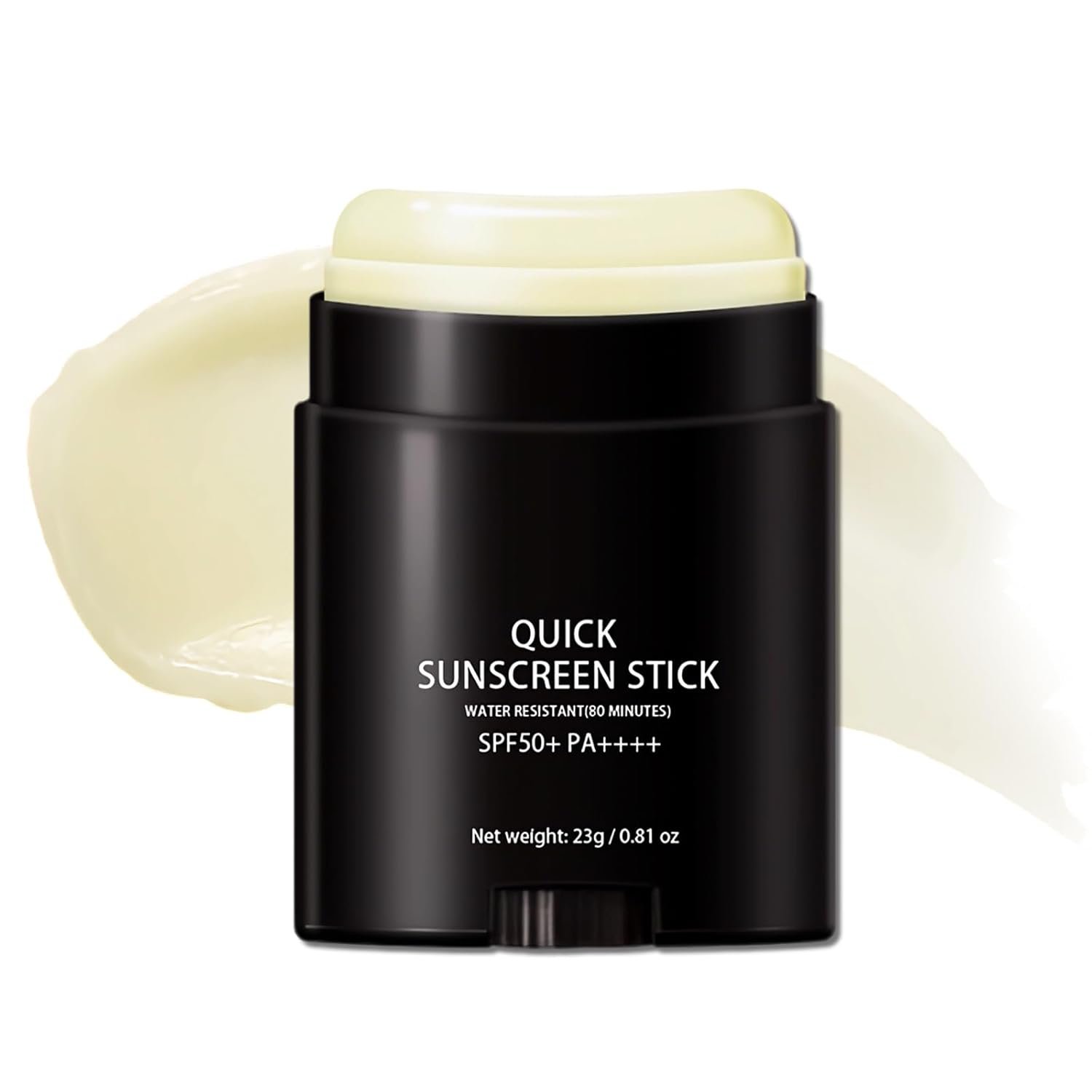 Quick Sunstick Protection Bar SPF50+, Korean Sunscreen Stick Suncare, Travel Size Sunscreen for Face & Body, Lightweight, Non Greasy, Clear Sun Stick For Natural Finish
