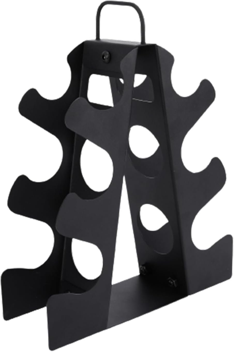 3-Tier | 4-Tier Dumbbell Rack for Dumbbells , A-Frame Weight Stand Only, Compact Space-Saving Design for Home Gym, Heavy-Duty Alloy Steel Organization Rack (Dumbbells Not Included ）