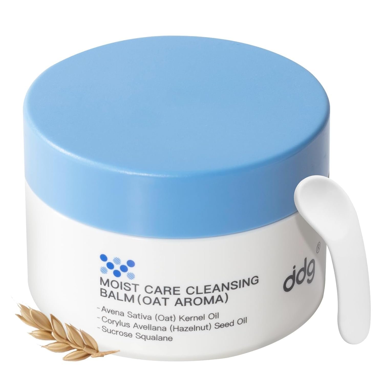 ddg Cleansing Balm Makeup Remover for Sensitive Skin,Eye Makeup Remover & Facial Cleanser for Waterproof Makeup Removal,Vegan Plant Oils,Nourishing & Hydrating,1.69 fl oz/50ml
