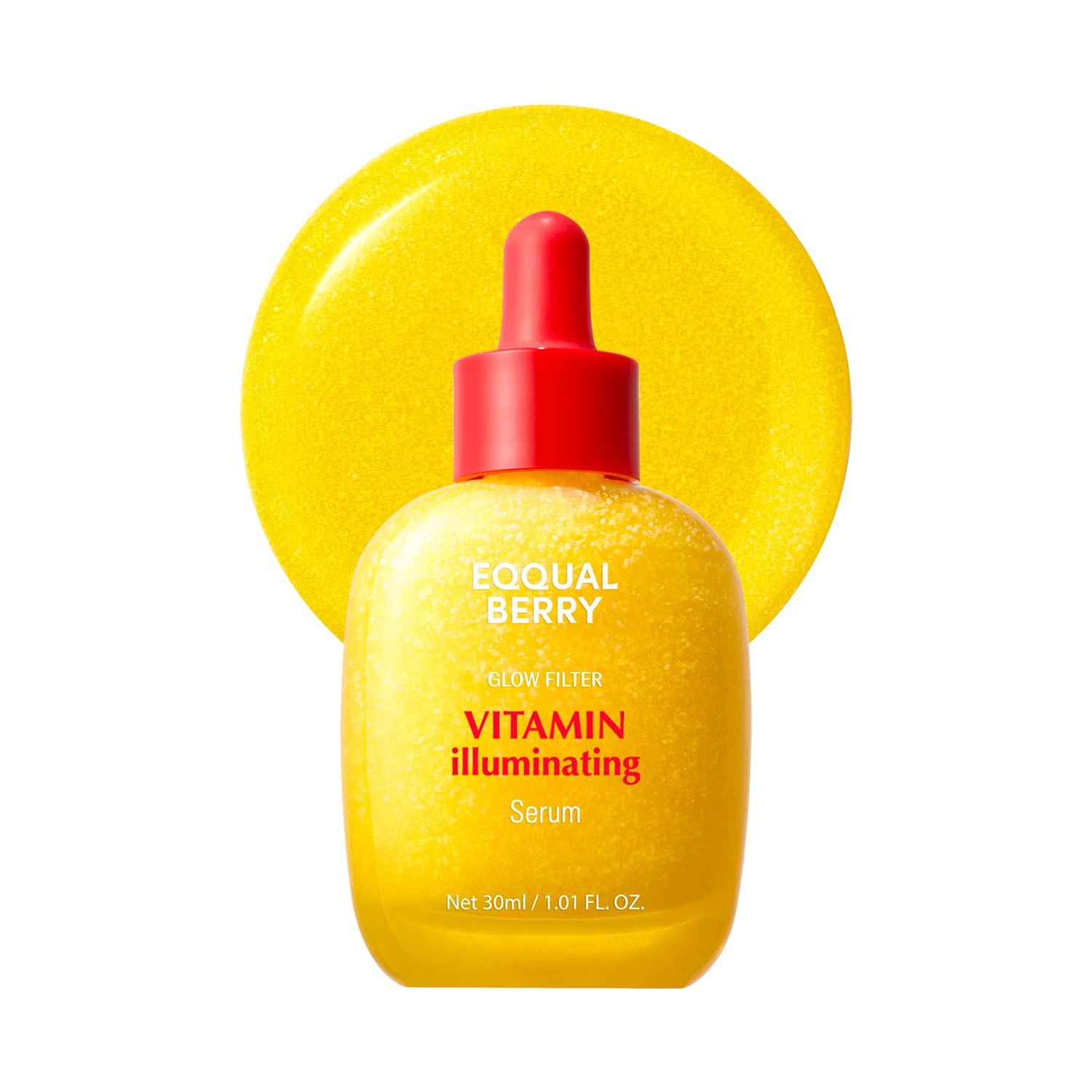 EQQUALBERRY Vitamin Illuminating Serum | Niacinamide 4% + Brightening Vitamin C Face Glow Serum with Hyaluronic Acid & Vitamin E | Dark Spot, Uneven Tone Care | Korean Skincare, 1.01 fl.oz